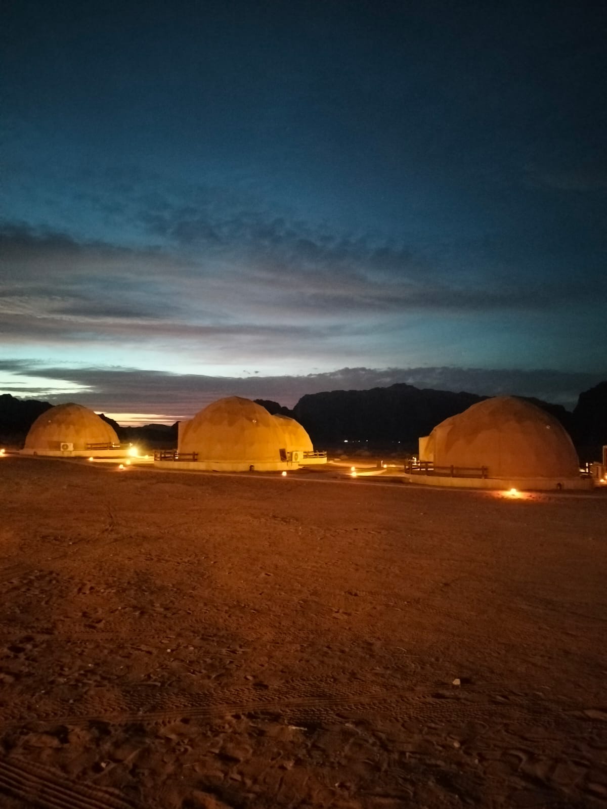 Wadi Rum night sky and stargazing