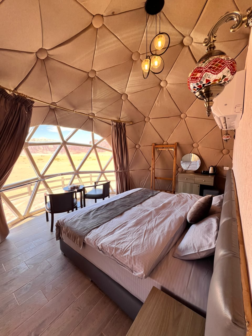 Beyond Wadi Rum Camp in Jordan desert